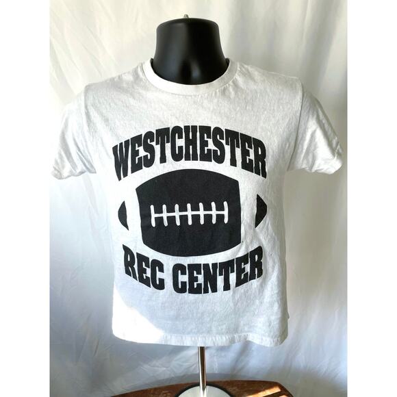 Westchester Rec Center Football T-Shirt Gildan Sz M - Picture 1 of 9